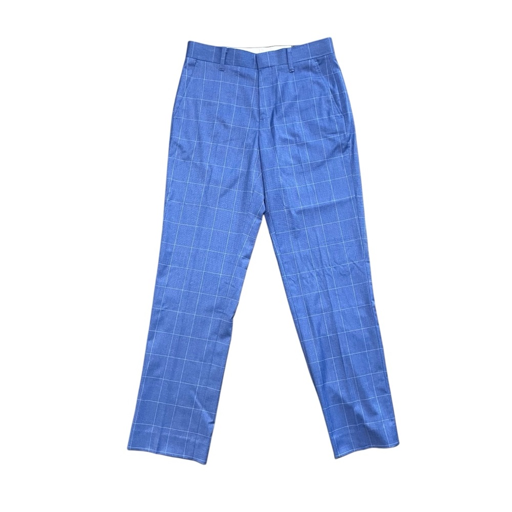 NWT Tommy Hilfiger Flex Boys' Flat-Front Straight Dress Pants Mazarine B…